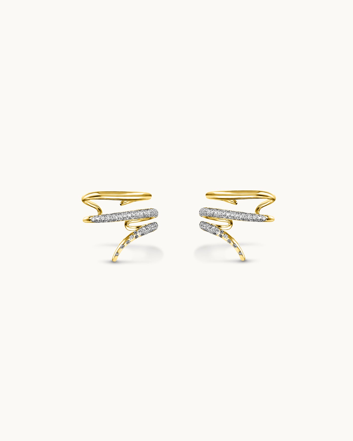 Loria Cuff Earring with diamond